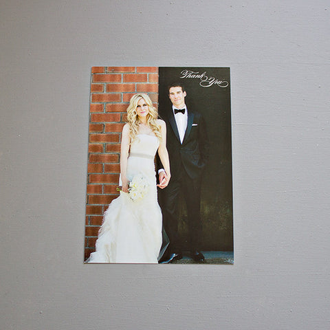 Photo Thank You Card, Flat