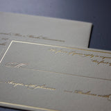 NYC Skyline, Metallic Gold