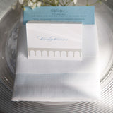custom wedding escort cards