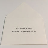 Escort/Place Card, Envelope