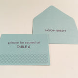 Escort/Place Card, Envelope